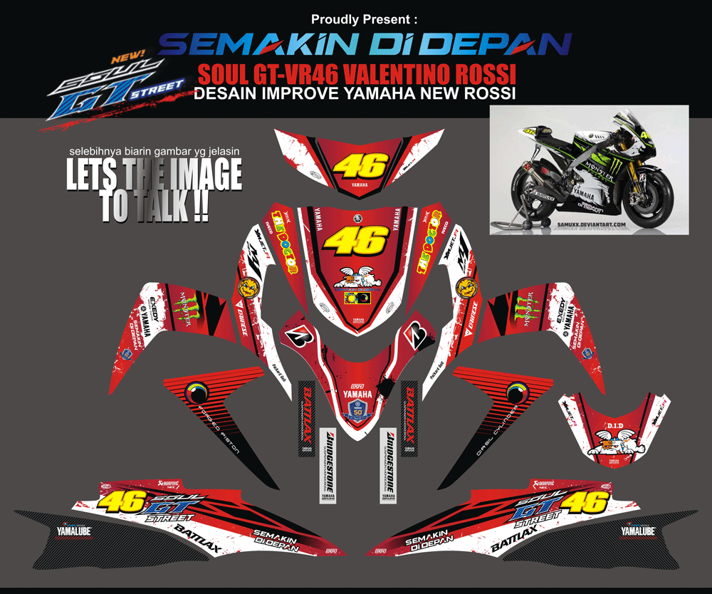 SMC40 SOUL GT NEW ROSSI-BLACK-RED VR SolusiPrint