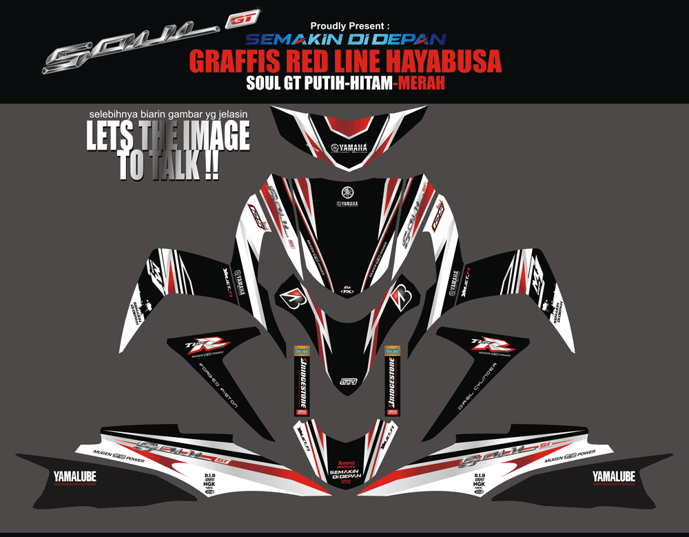 SMD98 SOUL GT-REDLINE HAYABUSA SolusiPrint