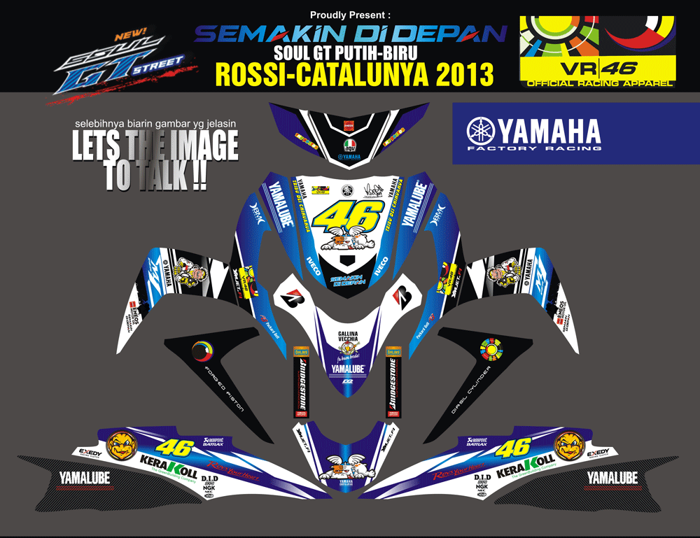 SMC51 SOUL GT-ROSSI CATALUNYA 2013 SolusiPrint