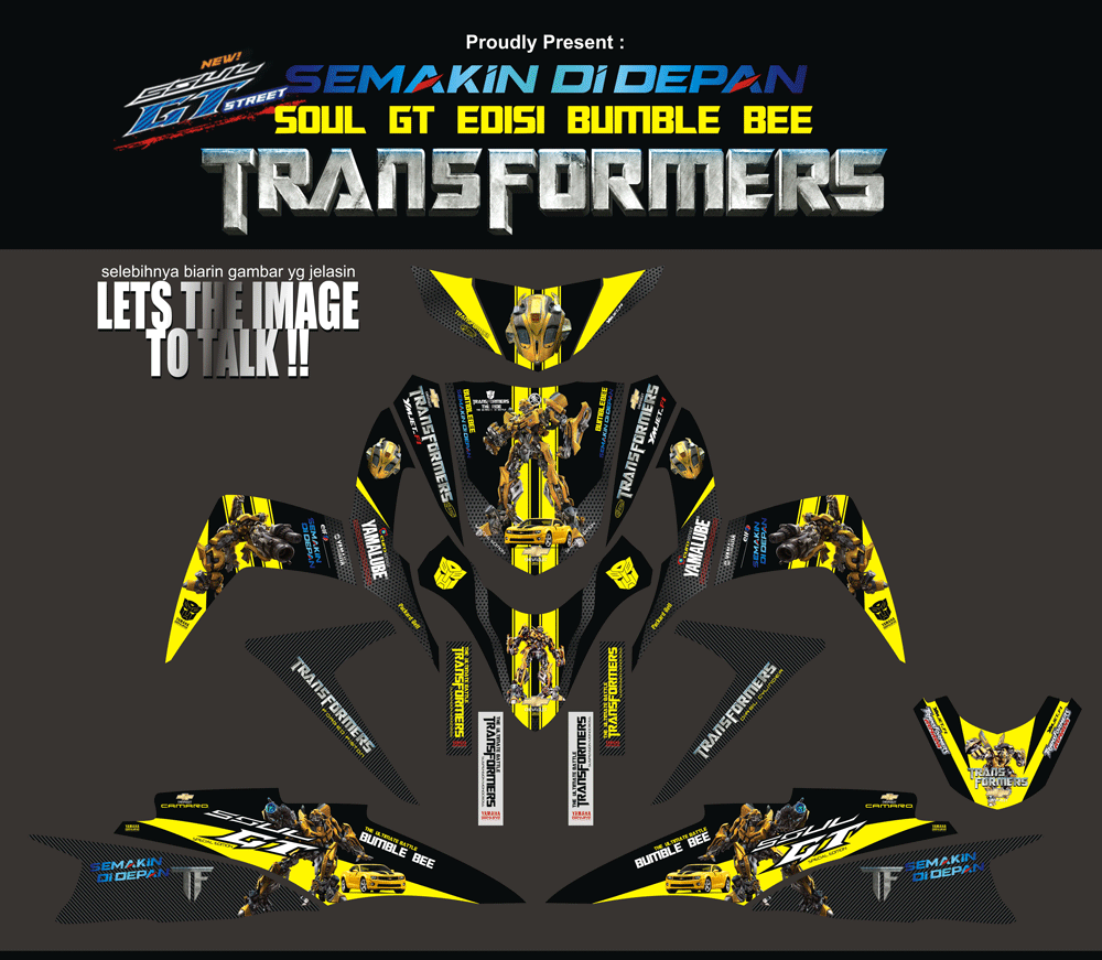 SMB114 SOUL GT-BUMBLE BEE-TRANSFORMER SolusiPrint