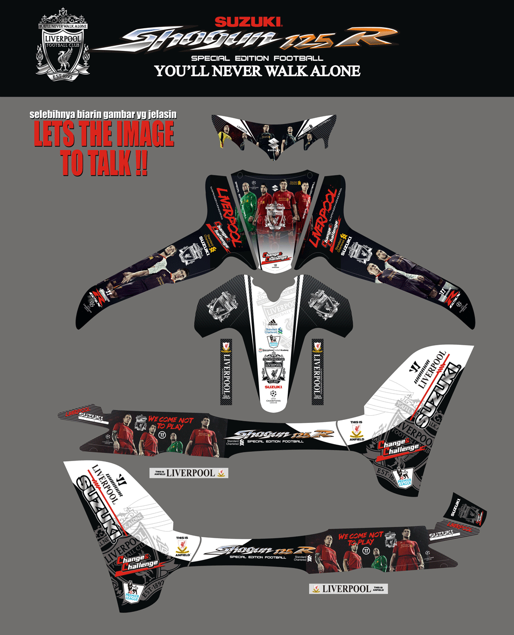 SM134 SUZUKI SHOGUN 125 LIVERPOOL SolusiPrint
