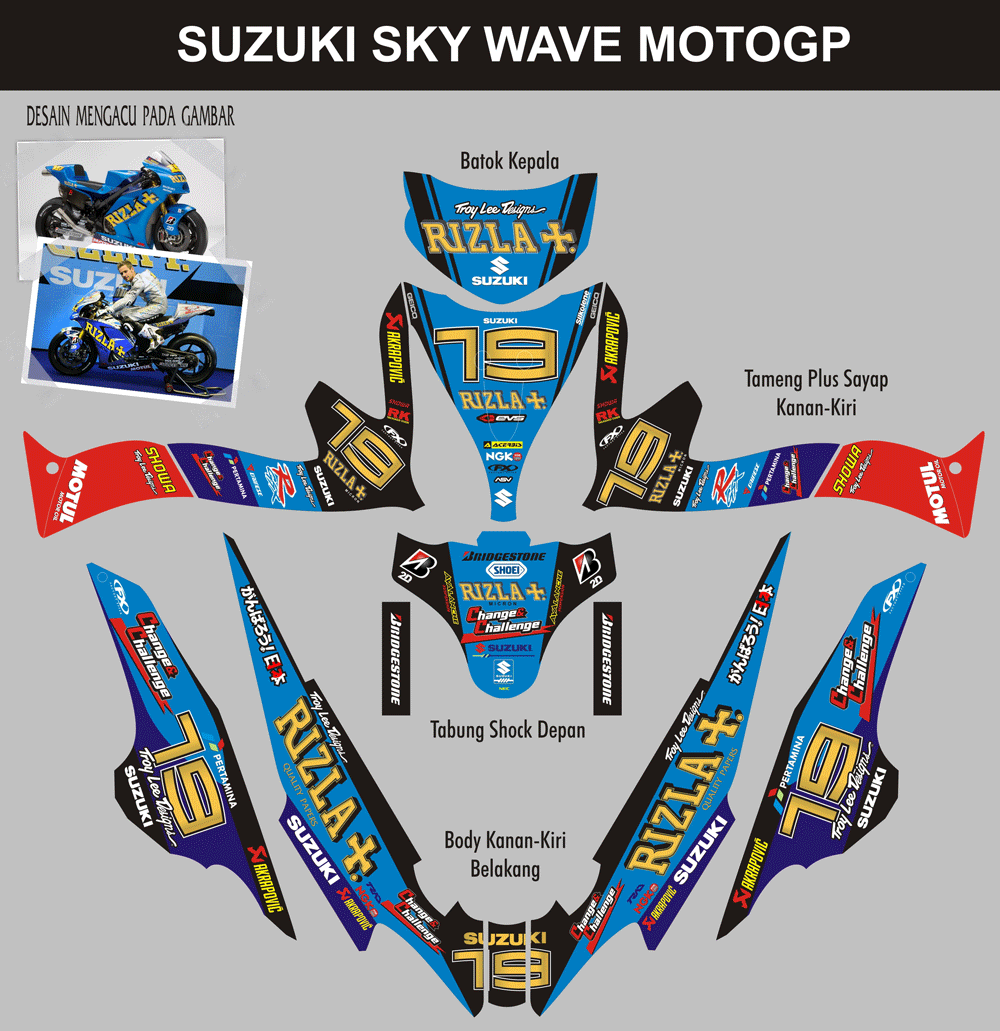 SM135 SUZUKI SKYWAVE SolusiPrint