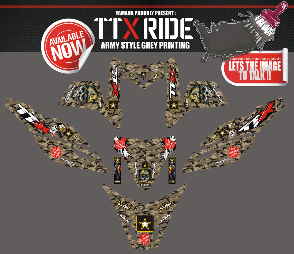 SMG35 X RIDE ARMY STYLE SolusiPrint