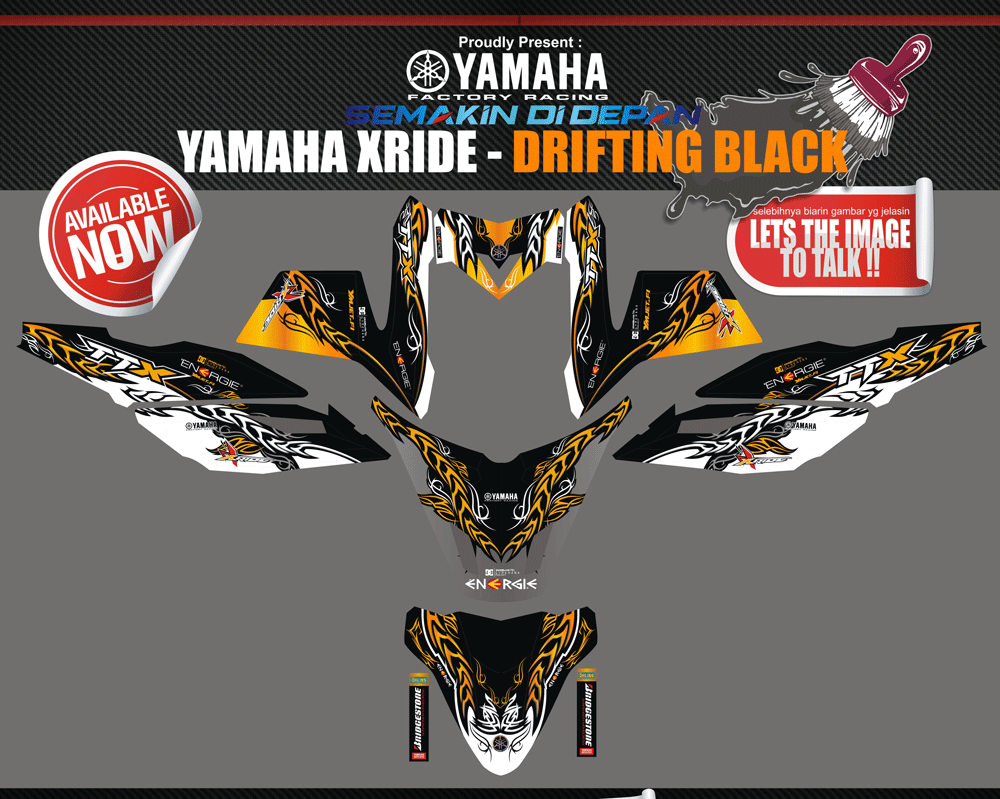 SMG24 X RIDE - RIDE-BLUE TRIBAL SolusiPrint