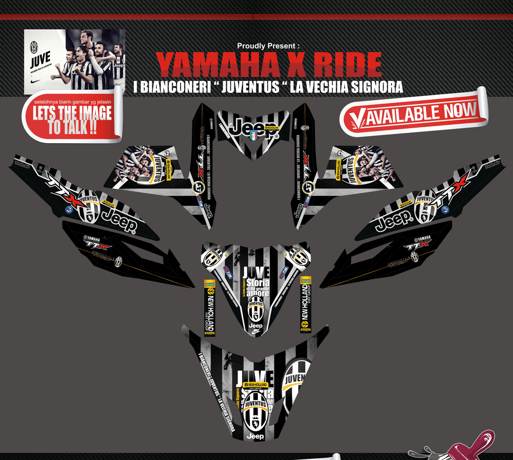 SMG40 X RIDE JUVENTUS FC LINE SolusiPrint