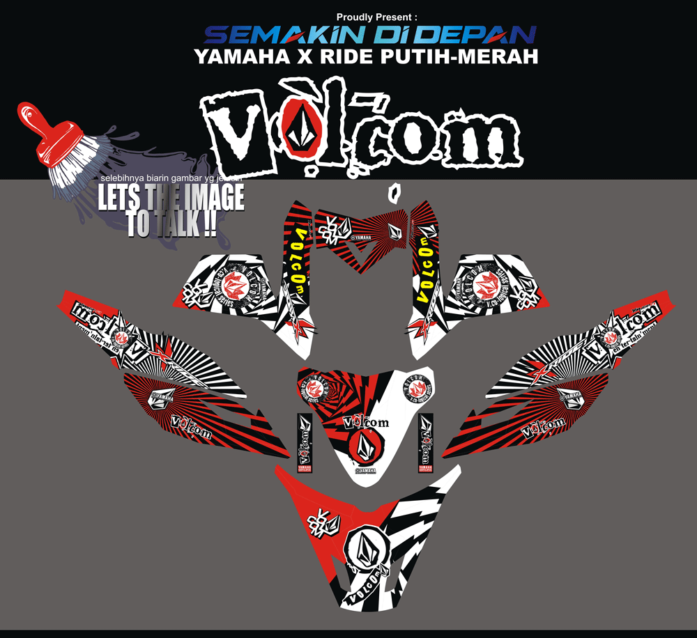 SMG31 X RIDE - VOLCOM STONE SolusiPrint