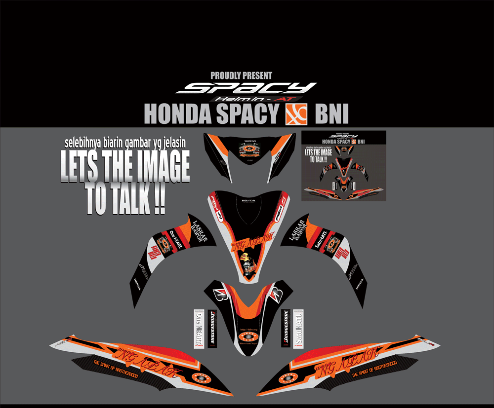 SMD21 HONDA SPACY - BNI 46 SolusiPrint