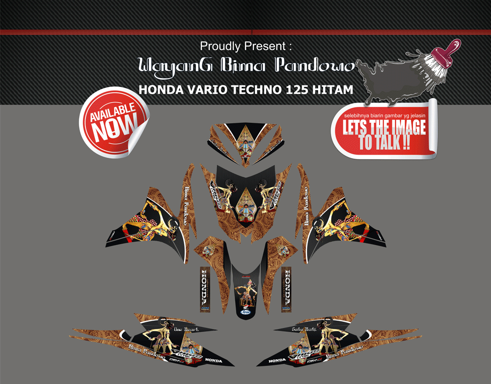 SMI28 HONDA VARIO 125 F1 WAYANG BIMA SolusiPrint