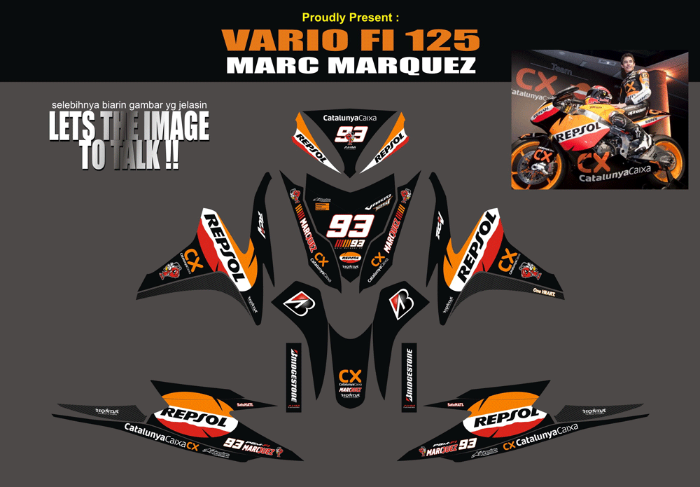 SME18 HONDA VARIO FI - MARC MARQUES SolusiPrint