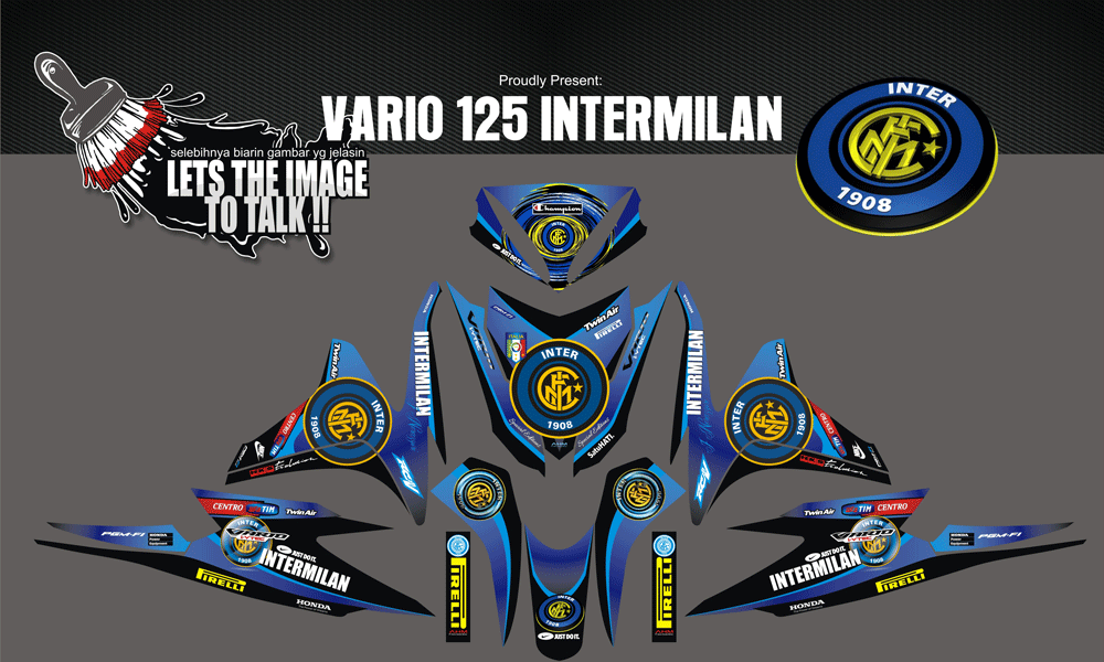 SMF28 HONDA VARIO 125 INTERMILAN SolusiPrint