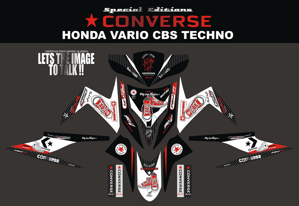 SMB36 HONDA VARIO CBS TECHNO-CONVERSE SolusiPrint
