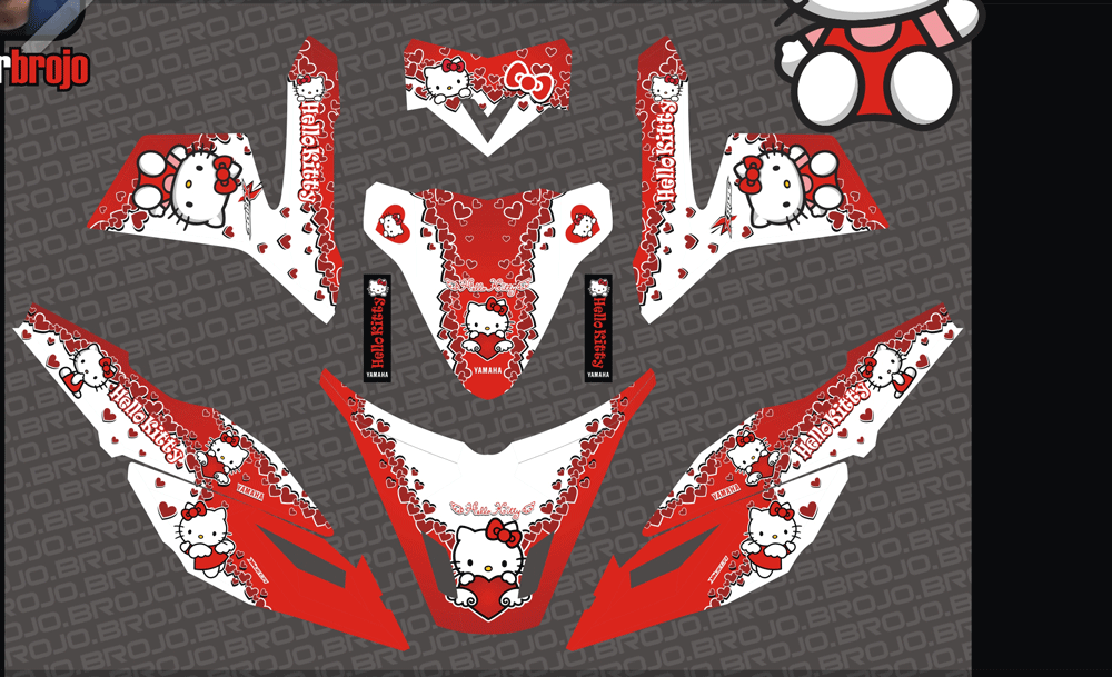 SMG14 X RIDE - HELLO KITTY SolusiPrint