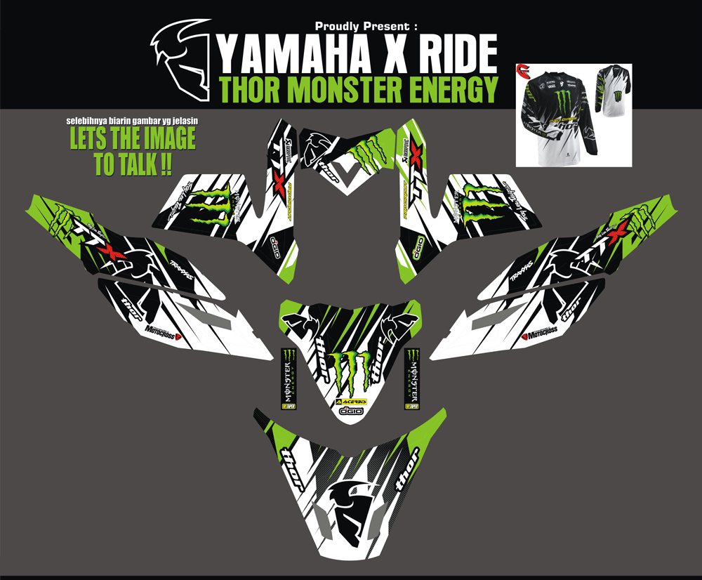 SMG52 X RIDE THOR-MONSTER ENERGY SolusiPrint