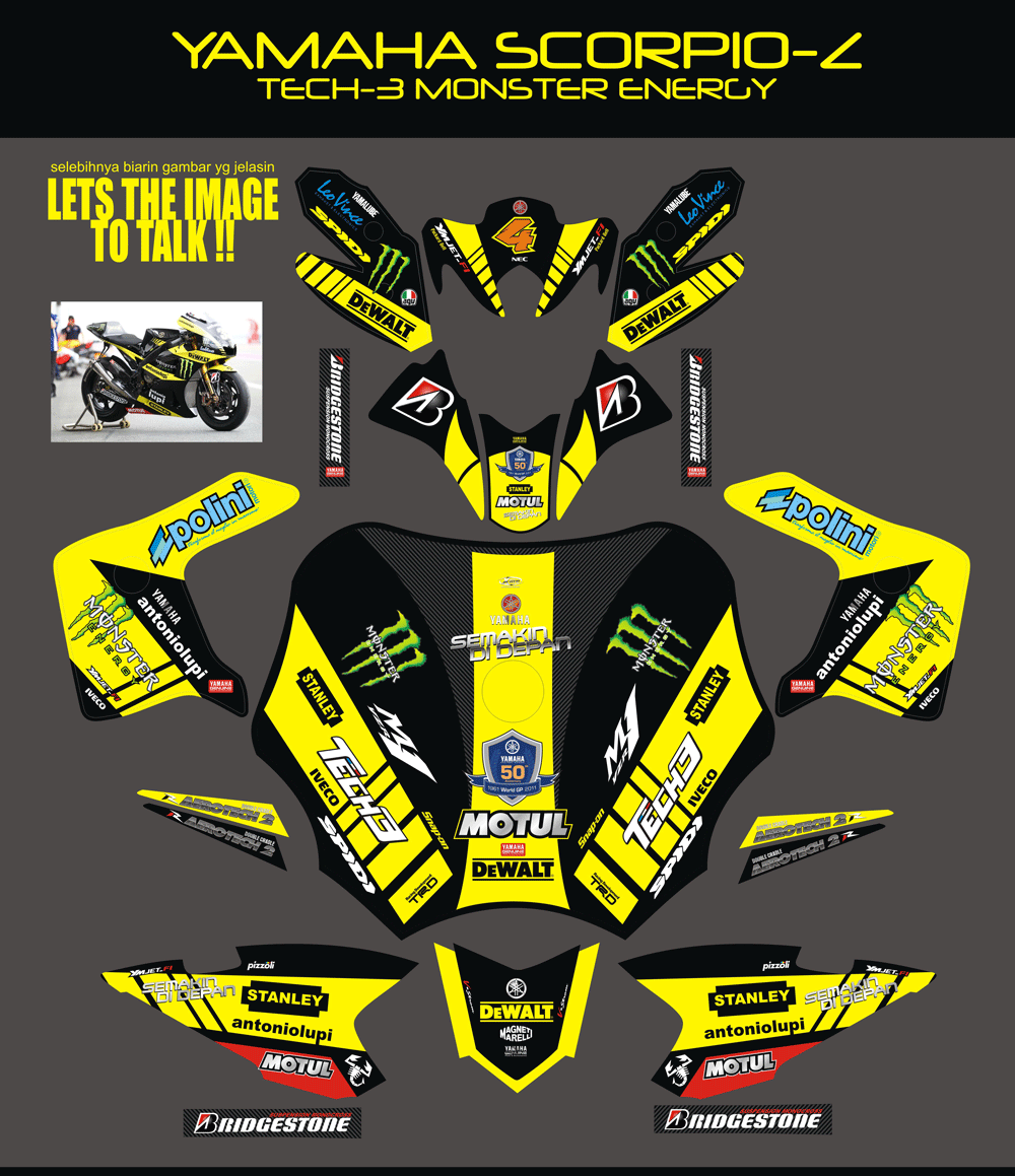 SMB126 YAMAHA SCORPIO-Z 2011-TECH3 SolusiPrint