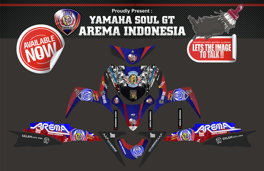 SMI79 SOUL GT - AREMA INDONESIA SolusiPrint