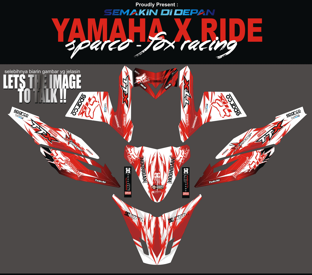 SMG29 X RIDE - SPARCO DC FOX RACING SolusiPrint