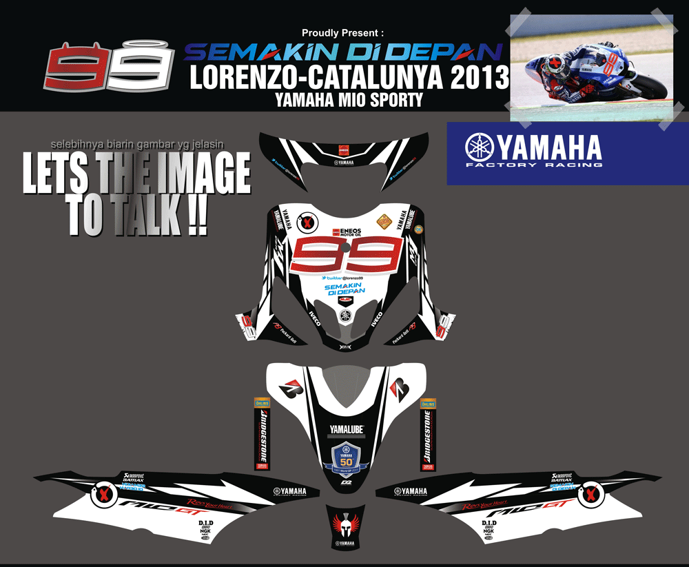 SMD61 MIO SPORTY LORENZO CATALUNYA SolusiPrint
