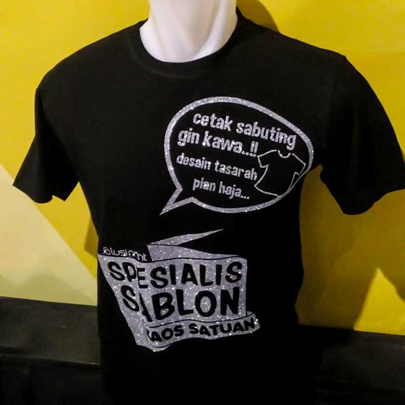 Sablon Glitter